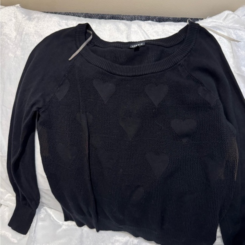 Torrid sweater with hearts